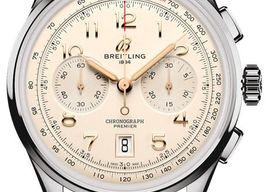 Breitling Premier AB0145211G1P2 (2025) - White dial 42 mm Steel case