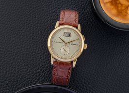 A. Lange & Söhne Saxonia 105.021 (1999) - Silver dial 34 mm Yellow Gold case