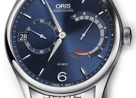 Oris Artelier Calibre 111 01 111 7700 4065-Set 8 23 79 (2022) - Blue dial 43 mm Steel case