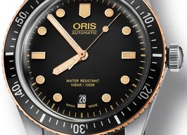 Oris Divers Sixty Five 01 733 7707 4354-07 5 20 45 (2022) - Black dial 40 mm Steel case