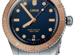Oris Divers Sixty Five 01 733 7707 4355-07 8 20 17 (2022) - Blue dial 40 mm Steel case