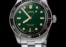 Oris Divers Sixty Five 01 733 7707 4357-07 8 20 18 (2022) - Groen wijzerplaat 40mm Staal