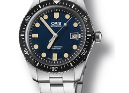 Oris Divers Sixty Five 01 733 7720 4055-07 8 21 18 (2022) - Blue dial 42 mm Steel case