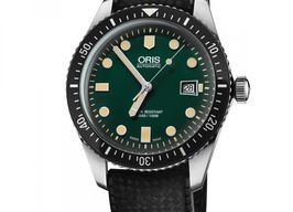 Oris Divers Sixty Five 01 733 7720 4057-07 4 21 18 (2022) - Green dial 42 mm Steel case