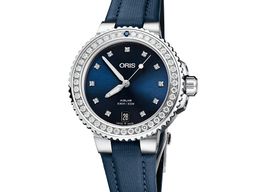 Oris Aquis Date 01 733 7731 4995-07 5 18 46FC (2022) - Blue dial 37 mm Steel case