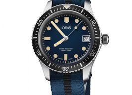 Oris Divers Sixty Five 01 733 7747 4055-07 5 17 28 (2022) - Blue dial 36 mm Steel case
