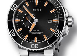 Oris Aquis Small Second 01 743 7733 4159-07 8 24 05PEB (2022) - Black dial 46 mm Steel case