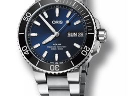 Oris Hammerhead Limited Edition 01 752 7733 4135-07 8 24 05PEB (2022) - Blue dial 46 mm Steel case