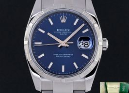 Rolex Oyster Perpetual Date 115210 (2008) - 34mm Staal