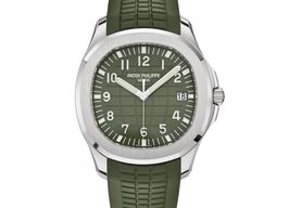 Patek Philippe Aquanaut 5168G-010 (2025) - Green dial 42 mm White Gold case