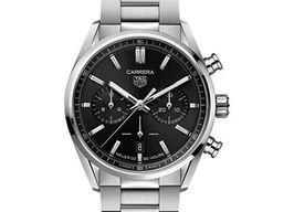 TAG Heuer Carrera CBN2010.BA0642 (2026) - Zwart wijzerplaat 42mm Staal