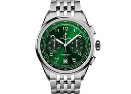Breitling Premier AB0145371L1A1 (2025) - Green dial 42 mm Steel case