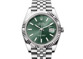 Rolex Datejust 41 126334-0028 (2023) - Green dial 41 mm Steel case