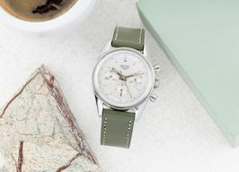 TAG Heuer Carrera CS3110 (2002) - Silver dial 36 mm Steel case