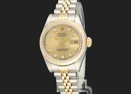 Rolex Lady-Datejust 69173 (1987) - Champagne dial 26 mm Gold/Steel case
