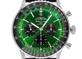 Breitling Navitimer 01 (46 MM) AB0137241L1P1 (2025) - Groen wijzerplaat 46mm Staal