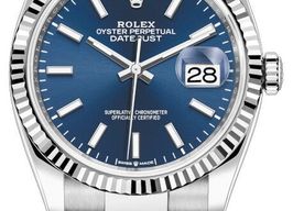 Rolex Datejust 36 126234 (2026) - Blauw wijzerplaat 36mm Staal