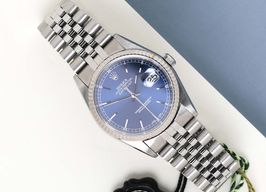 Rolex Datejust 36 16234 (2001) - Blauw wijzerplaat 36mm Staal