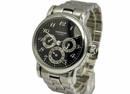 Montblanc Sport 7018 (Unknown (random serial)) - Black dial 38 mm Steel case
