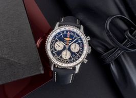 Breitling Navitimer 01 AB0120 (Onbekend (willekeurig serienummer)) - Zwart wijzerplaat 43mm Staal