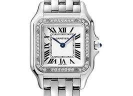 Cartier Panthère W4PN0008 (2025) - White dial 37 mm Steel case