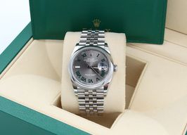 Rolex Datejust 36 126200 (2021) - Grey dial 36 mm Steel case