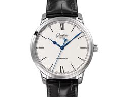 Glashütte Original Senator Excellence 1-36-01-01-02-61 (2023) - Zilver wijzerplaat 40mm Staal