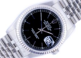 Rolex Datejust 36 16234 (1990) - Black dial 36 mm Steel case