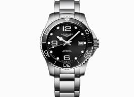 Longines HydroConquest L3.780.4.56.6 (2025) - Black dial 39 mm Steel case