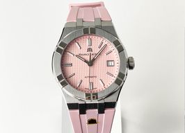 Maurice Lacroix Aikon AI6007-SS00F-530-E (2023) - Roze wijzerplaat 39mm Staal