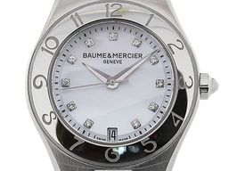 Baume & Mercier Linea M0A10011 (2023) - Pearl dial 28 mm Steel case