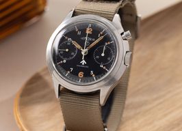 Lemania Vintage Unknown (1970) - Zwart wijzerplaat 38mm Staal