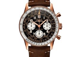 Breitling Navitimer RB0910371B1X1 (2025) - Black dial 43 mm Red Gold case