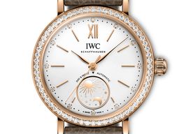 IWC Portofino Automatic IW659802 (2024) - Zilver wijzerplaat 34mm Roodgoud