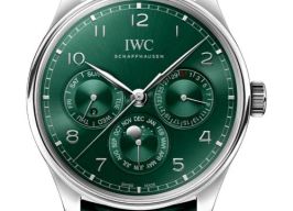 IWC Portuguese Perpetual Calendar IW344207 (2026) - Green dial 42 mm Steel case