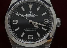 Rolex Explorer 124270 (2022) - Zwart wijzerplaat 36mm Staal