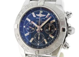 Breitling Chronomat 44 AB0110121C1A1 (2015) - Blue dial 44 mm Steel case