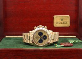 Rolex Daytona 116528 (Unknown (random serial)) - Champagne dial 40 mm Yellow Gold case