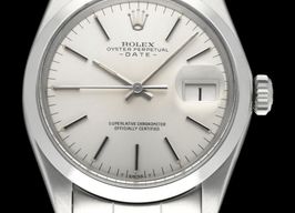 Rolex Oyster Perpetual Date 1500 (1972) - Silver dial 34 mm Steel case