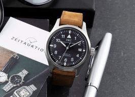 IWC Pilot Mark IW325301 (2000) - Zwart wijzerplaat 38mm Staal