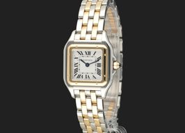 Cartier Panthère W2PN0018 (2025) - White dial 30 mm Gold/Steel case