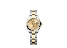 Rolex Lady-Datejust 279163 (2025) - Champagne dial 28 mm Gold/Steel case