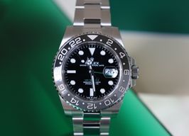 Rolex GMT-Master II 126710GRNR (2024) - Zwart wijzerplaat 40mm Staal