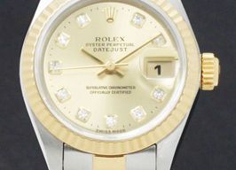 Rolex Lady-Datejust 69173 (1996) - Goud wijzerplaat 26mm Goud/Staal