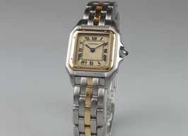 Cartier Panthère 1057917 (1992) - Champagne dial 22 mm Gold/Steel case