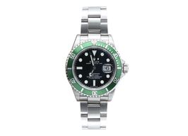 Rolex Submariner Date 16610LV (Onbekend (willekeurig serienummer)) - Zwart wijzerplaat 40mm Staal