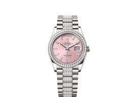 Rolex Day-Date 36 128349RBR (2025) - Pink dial 36 mm White Gold case
