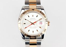 Rolex Datejust Turn-O-Graph 116261 (2004) - Silver dial 36 mm Gold/Steel case