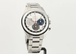 Zenith El Primero Chronomaster 03.3200.3600/69.M3200 (2023) - Silver dial 38 mm Steel case