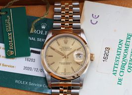 Rolex Datejust 36 16203 (Onbekend (willekeurig serienummer)) - 36mm Goud/Staal